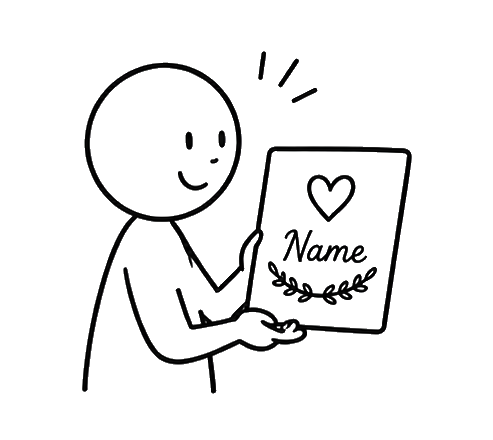 Approving a personalized gift design